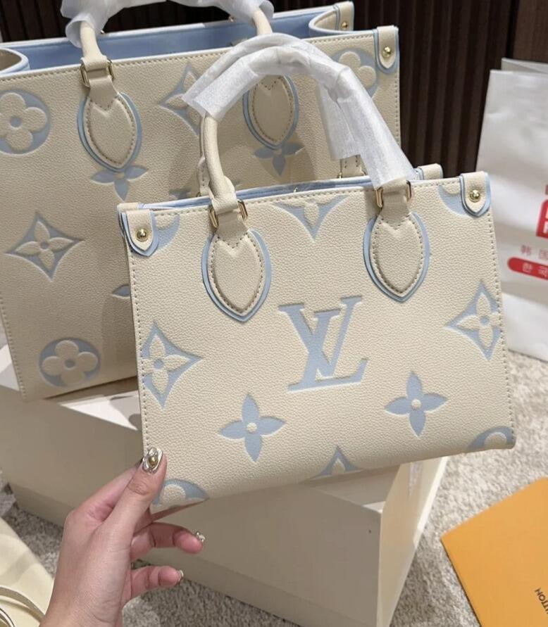 【新作！かわいいミルキーカラー♪】ルイヴィトン オンザゴー PM